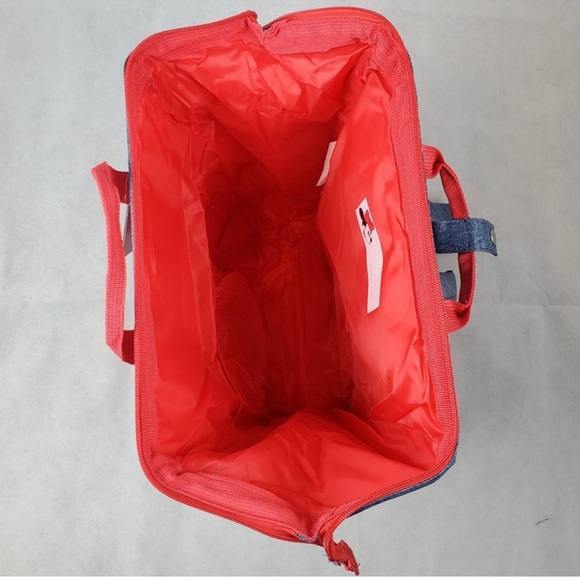 Disney Minnie Mouse Denim
Rainbow Backpack NWT - Picture 6 of 9